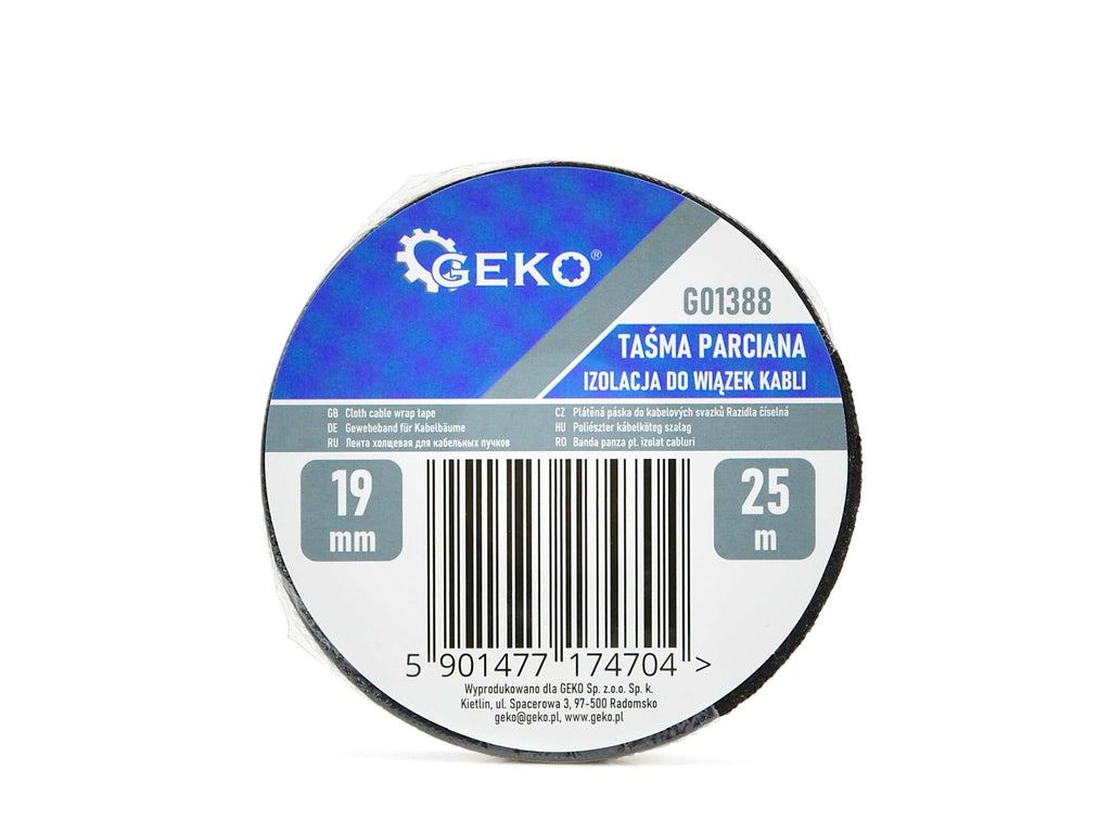 Riidest teip kaablikimpude jaoks, 19mm x 25m – pilt 2