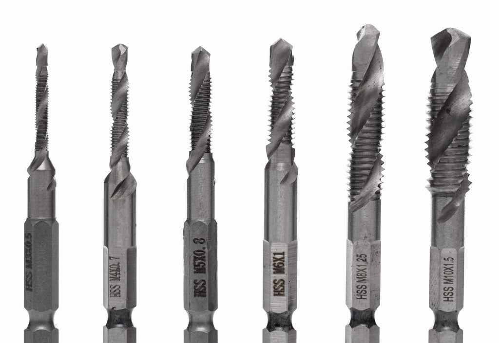 KRAFT&DELE HSS-kombineeritud keermepuuride komplekt 6 tk KD980 (P) – pilt 5