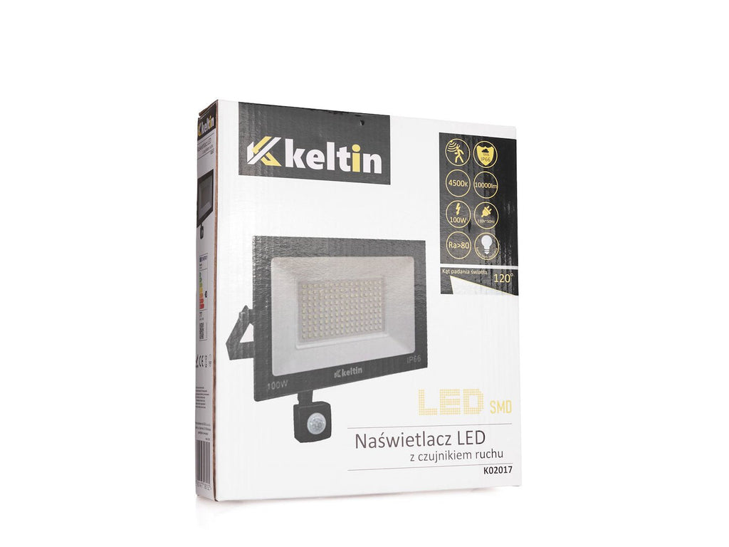 LED prožektor 100W liikumisanduriga – neutraalvalge 4500K – pilt 7