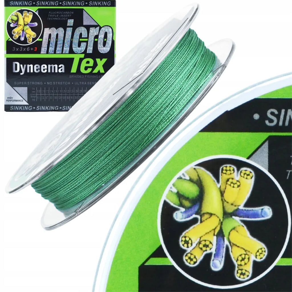 Invisible Dyneema uppuv punutud õngenöör 0,10 mm 150 m 7 kg W21012-10Z – pilt 5