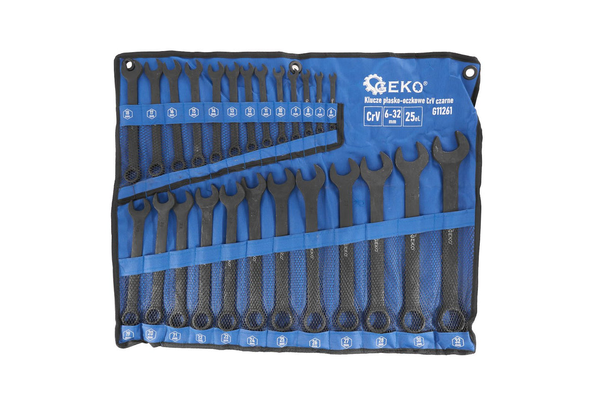Elliptiliste kombivõtmete komplekt 6-32mm 25 tk – pilt 1