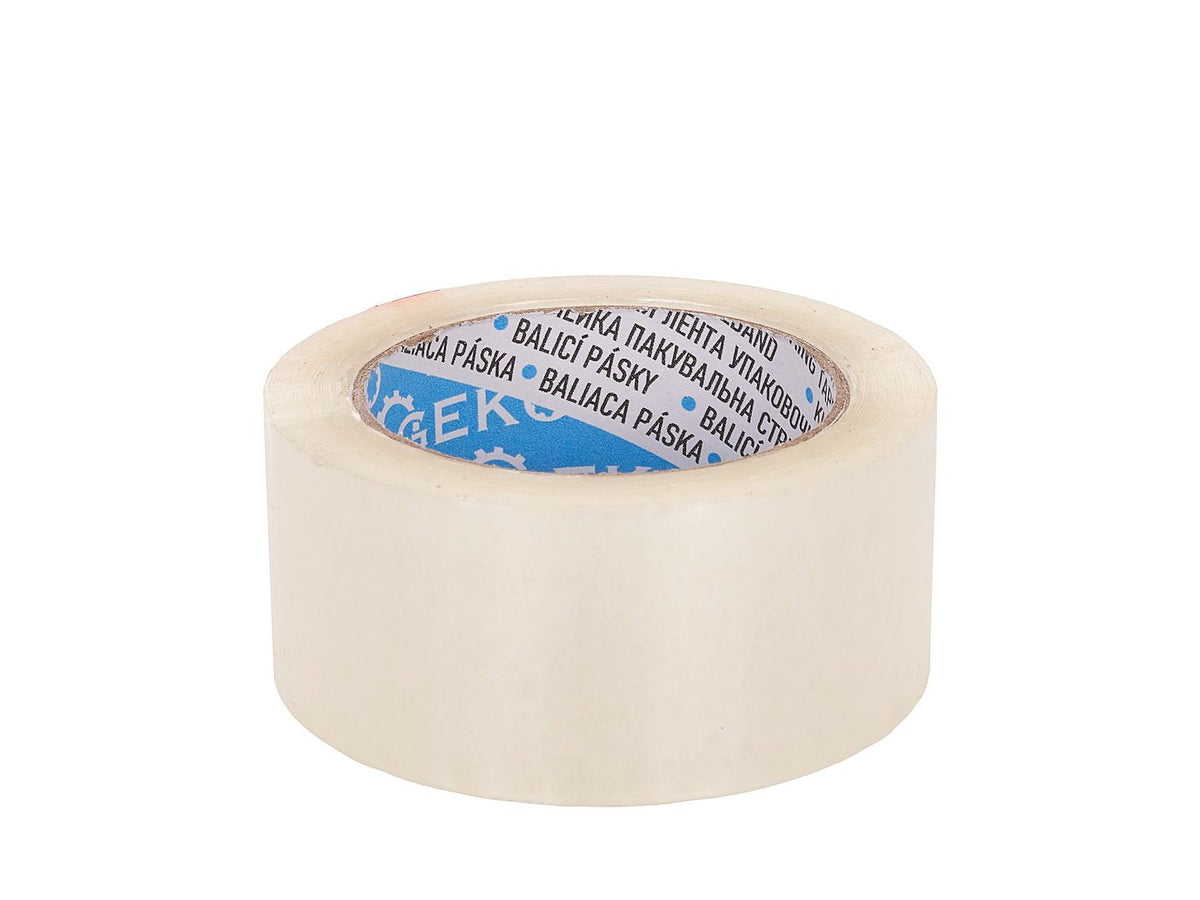 Läbipaistev pakketeip 48mm x 90m – 6 tk pakk – pilt 2