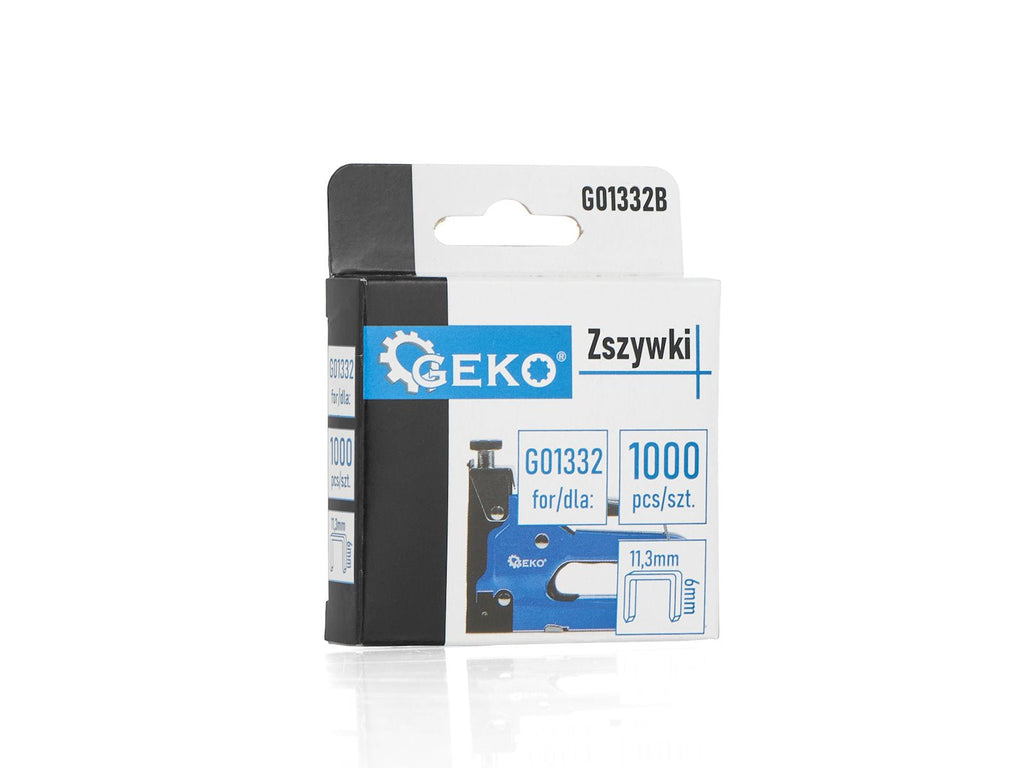 Klambrid 1.2 x 11.3 mm, 6 mm, 1000 tk – pilt 3