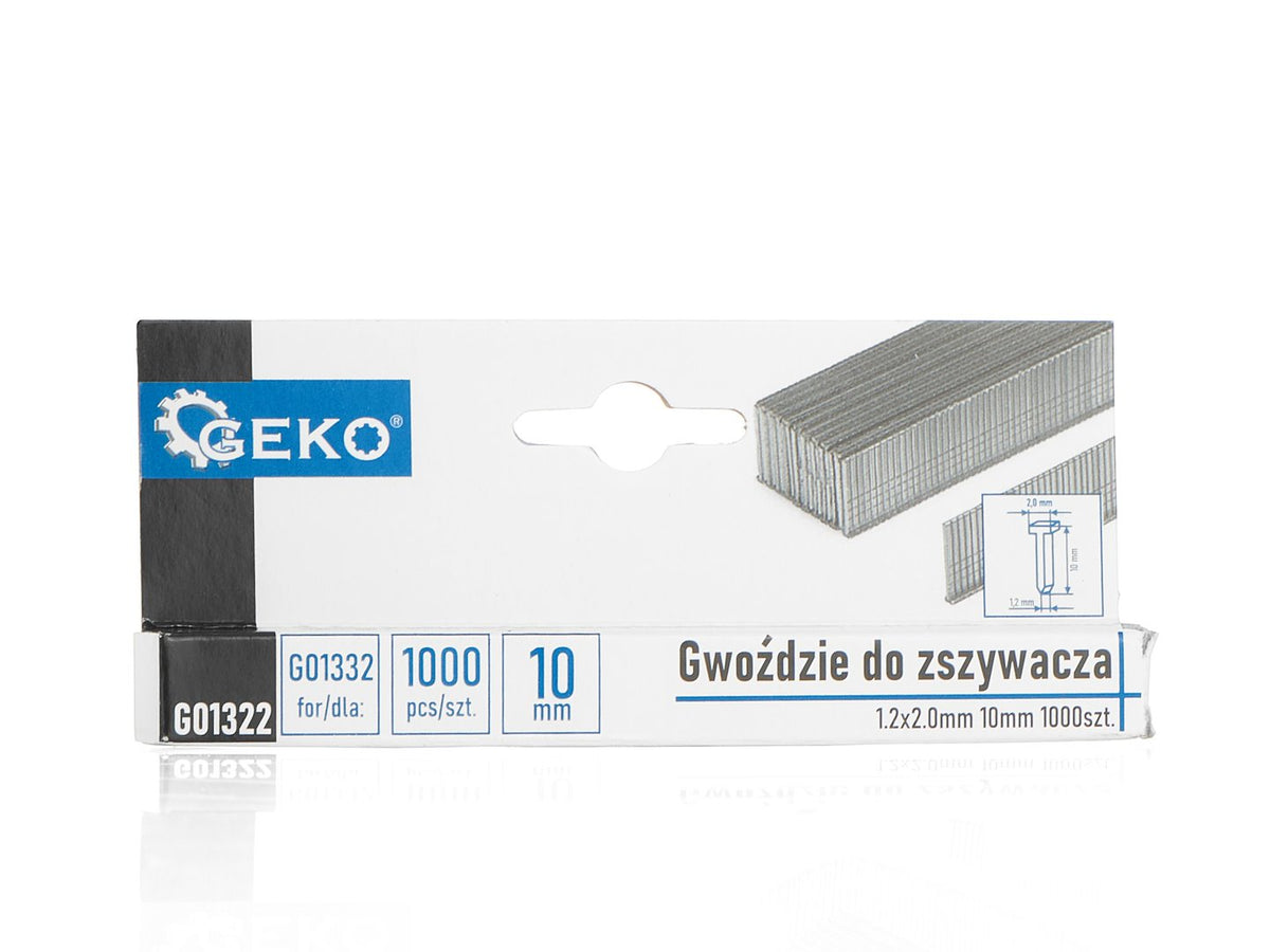 Brad-naelad 1.2 x 2.0 mm, 10 mm, 1000 tk – pilt 3