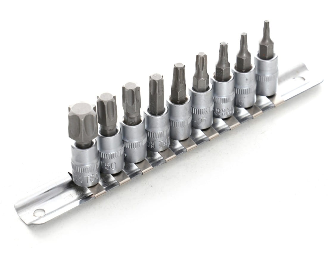 KRAFT&DELE 1/4" Torx-otsikute komplekt, 9 tk KD10241 – pilt 1