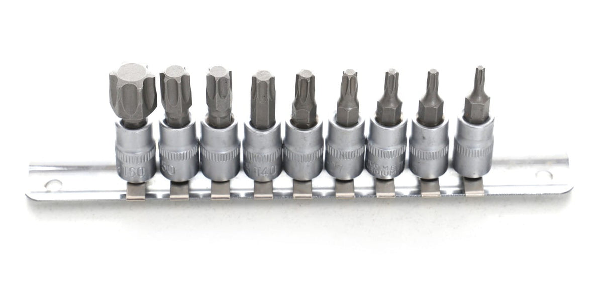 KRAFT&DELE 1/4" Torx-otsikute komplekt, 9 tk KD10241 – pilt 2