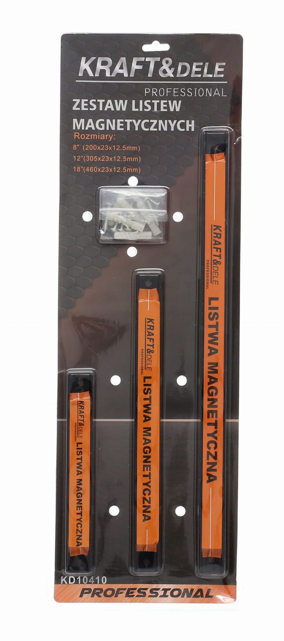 KRAFT&DELE magnetribade komplekt 8″ 12″ 18″ KD10410 – pilt 7