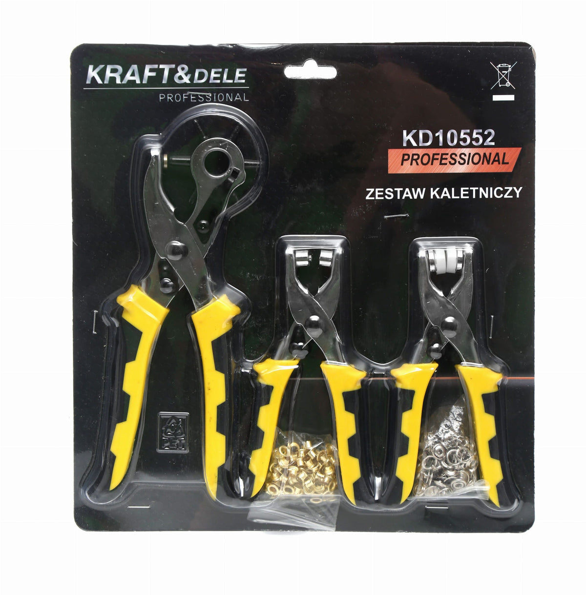 3-osaline nahatööriistade komplekt KD10552 – pilt 2