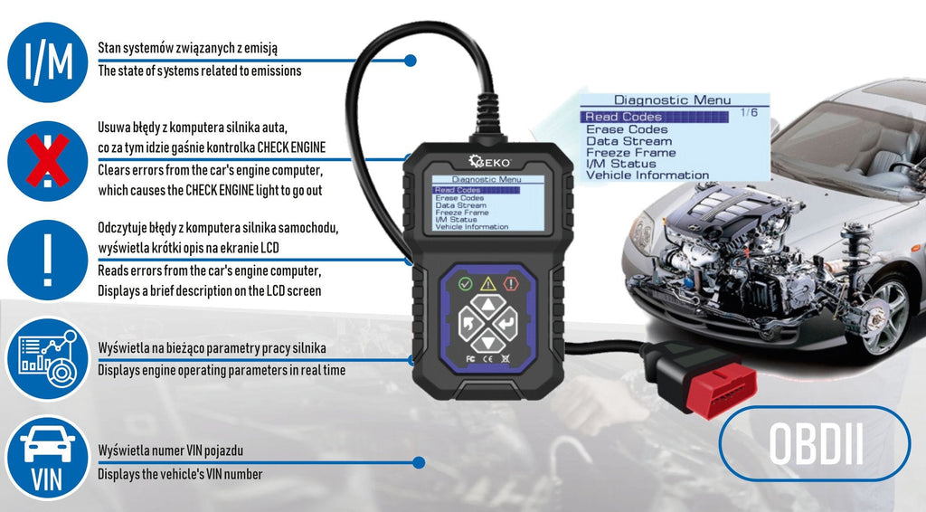 OBDII koodilugeja T31 – pilt 6