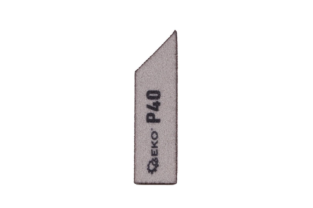 Vahtplastist nurga all lihvimisklots 125 x 90 x 25 mm P40 – pilt 2