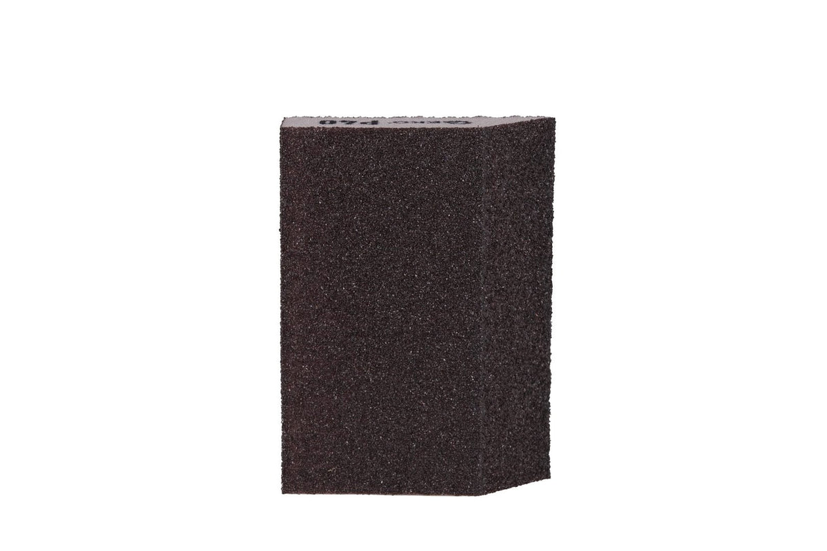 Vahtplastist nurga all lihvimisklots 125 x 90 x 25 mm P40 – pilt 5