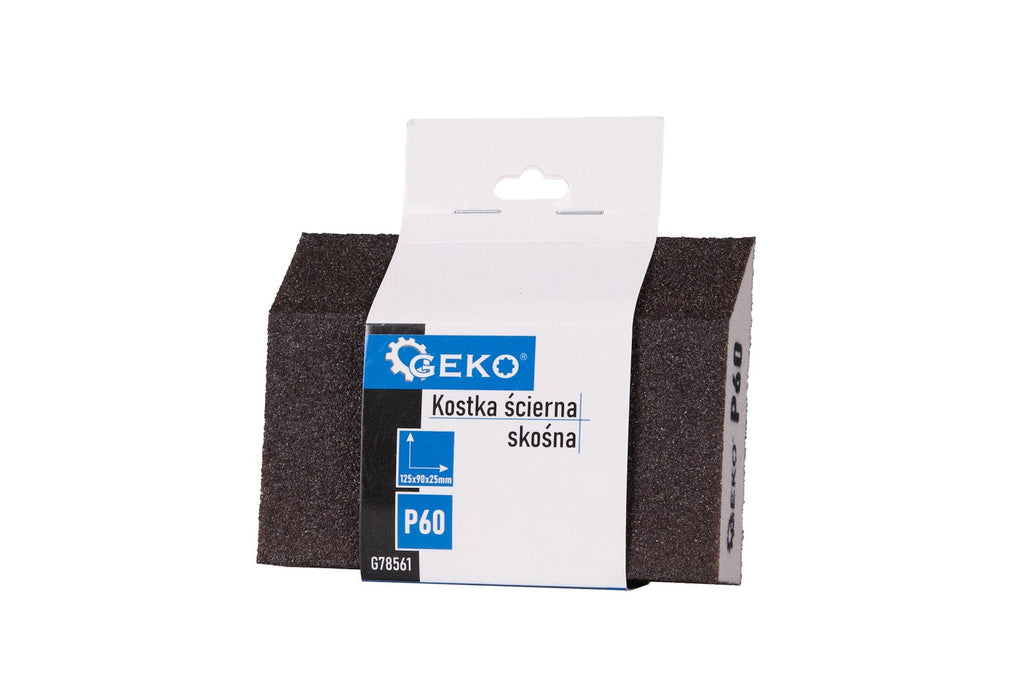 Vahtmaterjalist nurga all lihvimisklots 125 x 90 x 25 mm P60 – pilt 1