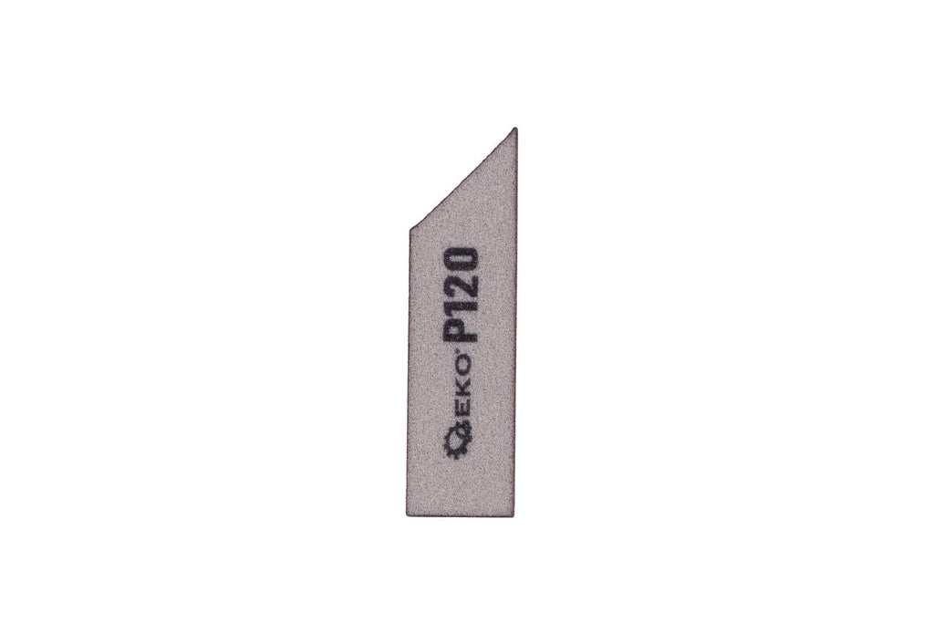 Vahtplastist nurga all lihvimisklots, 125 x 90 x 25 mm, P120 – pilt 1