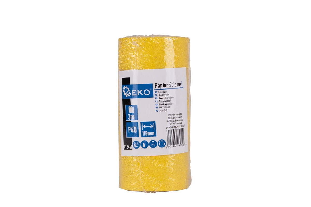 Liivapaber - rull 115 mm x 3 m P40 – pilt 2