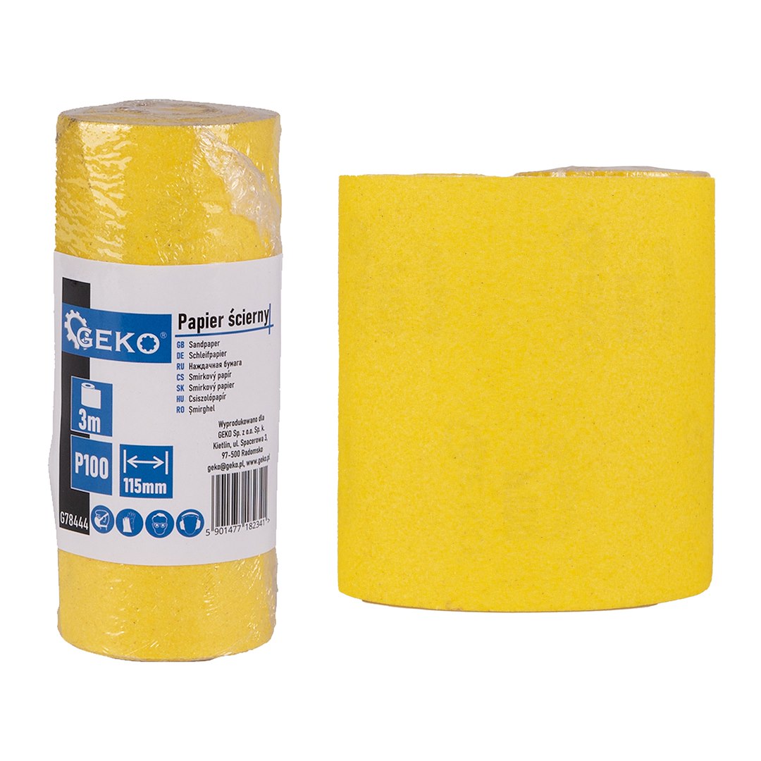 Liivapaber - rull 115 mm x 3 m P100 – pilt 1