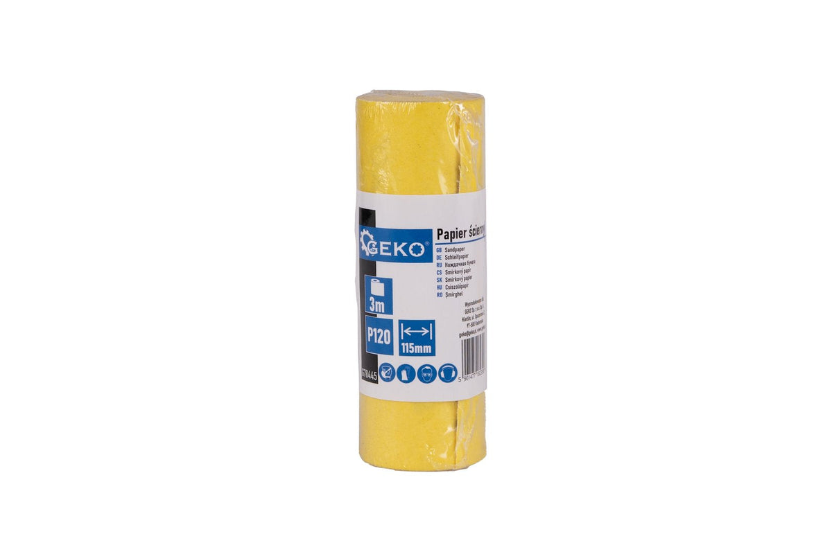 Liivapaberirull 115 mm x 3 m, P120 – pilt 2
