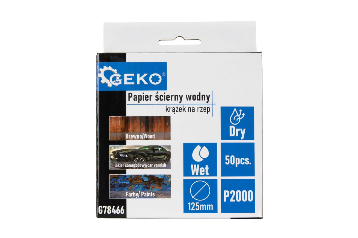 Veekindel lihvpaberketas 125 mm P2000 – Pakk 50 tk – pilt 2