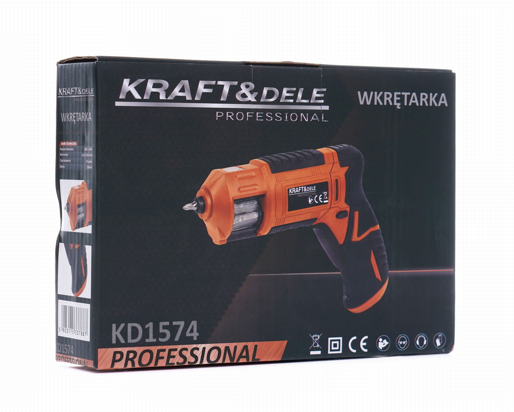 KRAFT&DELE Akutrell LED + bitid 1300 mAh KD1574