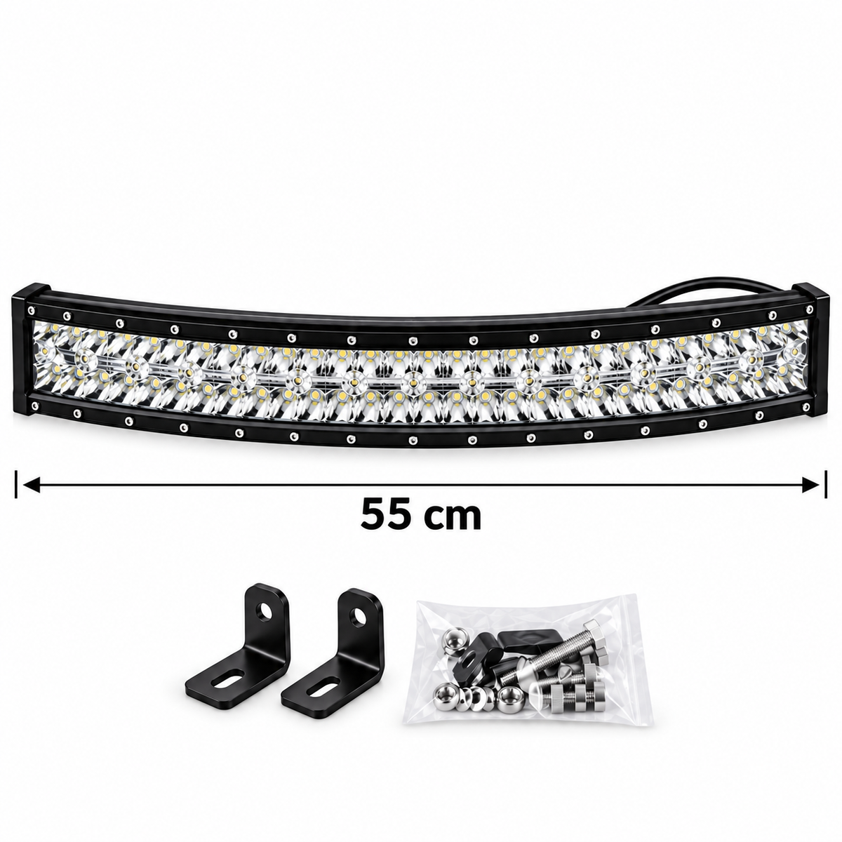 700 W 55 cm alumiiniumist LED-lisavalgusriba Y1721 – pilt 2