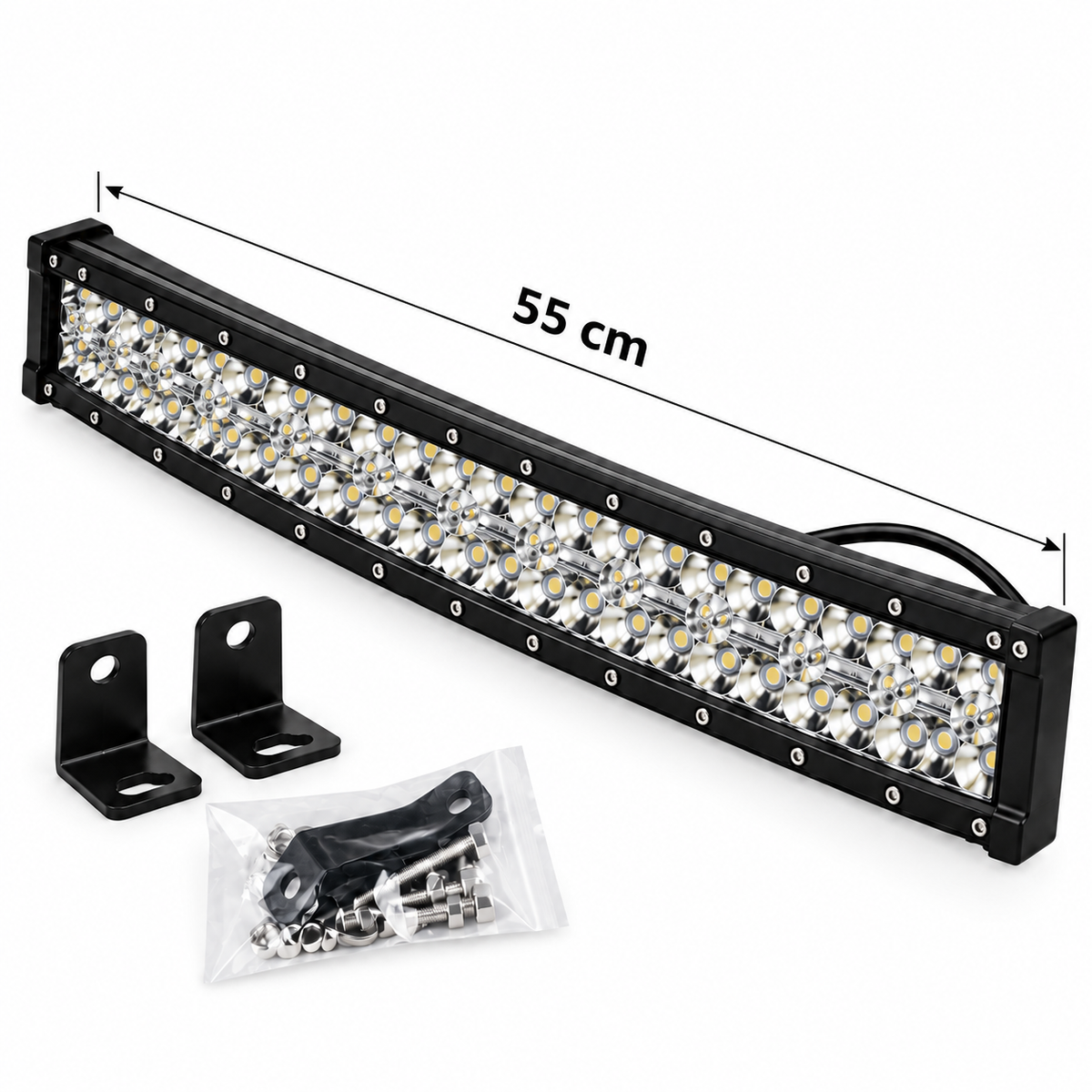 700 W 55 cm alumiiniumist LED-lisavalgusriba Y1721 – pilt 3
