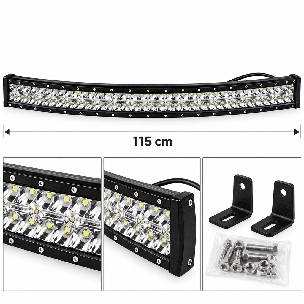 Kumer LED-lisavalgusriba sõidukile 900 W 115 cm 10–30 V Y173-1 – pilt 1