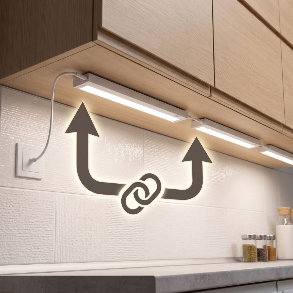 PURO-LED 55 cm pööratav kapialune LED-valgusti 20 W, 3 CCT GA1032 – pilt 1