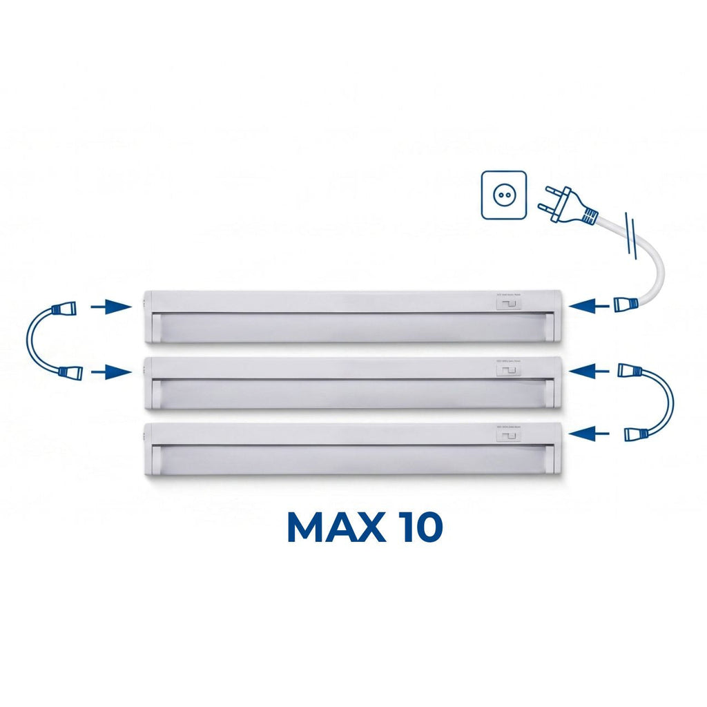 PURO-LED 55 cm pööratav kapialune LED-valgusti 20 W, 3 CCT GA1032 – pilt 3