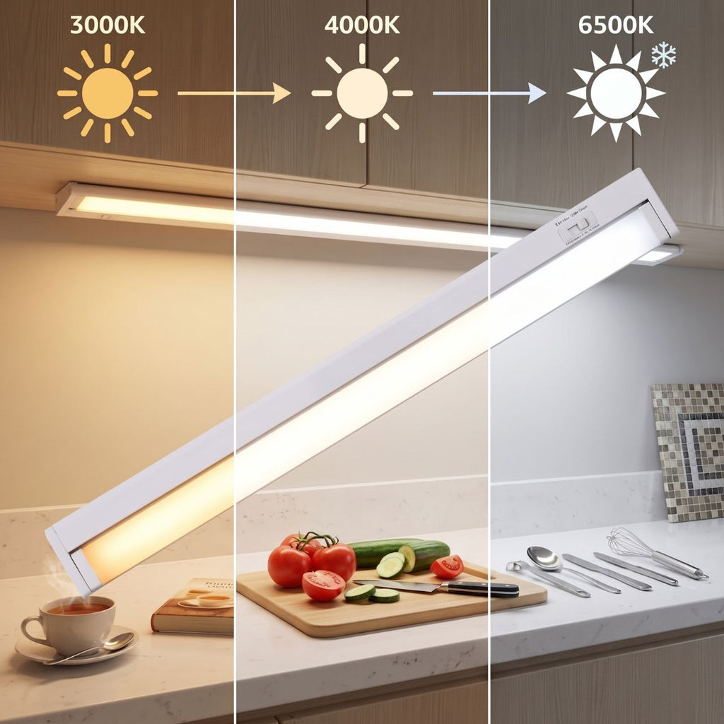 PURO-LED 55 cm pööratav kapialune LED-valgusti 20 W, 3 CCT GA1032 – pilt 4