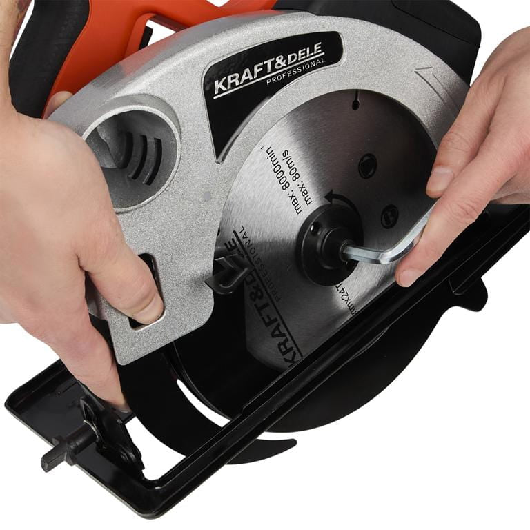 KRAFT&DELE Kvaliteetne ketassaag laseriga 2850W KD1719
