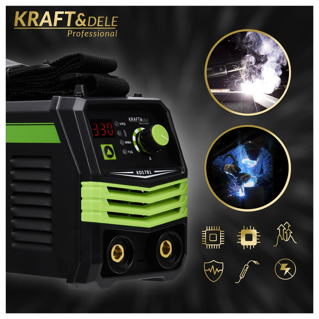 KRAFT&DELE Keevitusaparaat 330A MMA TIG LIFT VRD KD1781