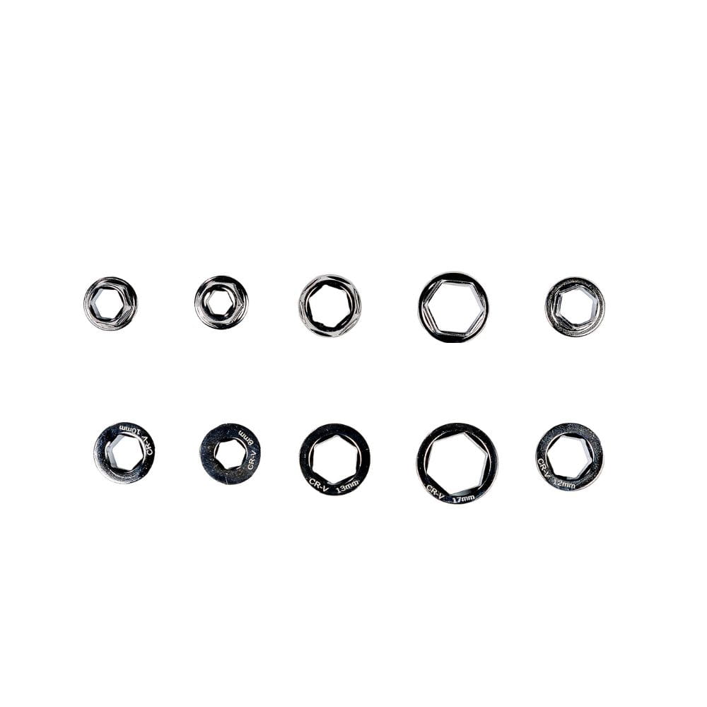 Pöördpeaga narrevõti ja padrunikomplekt 8–19 mm Cr-V GY1024 – pilt 2