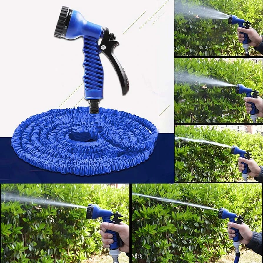 Magic Hose pikenev aiavoolik 7,5 m 7-režiimilise pihustuspüstoliga PR-9351 – pilt 6