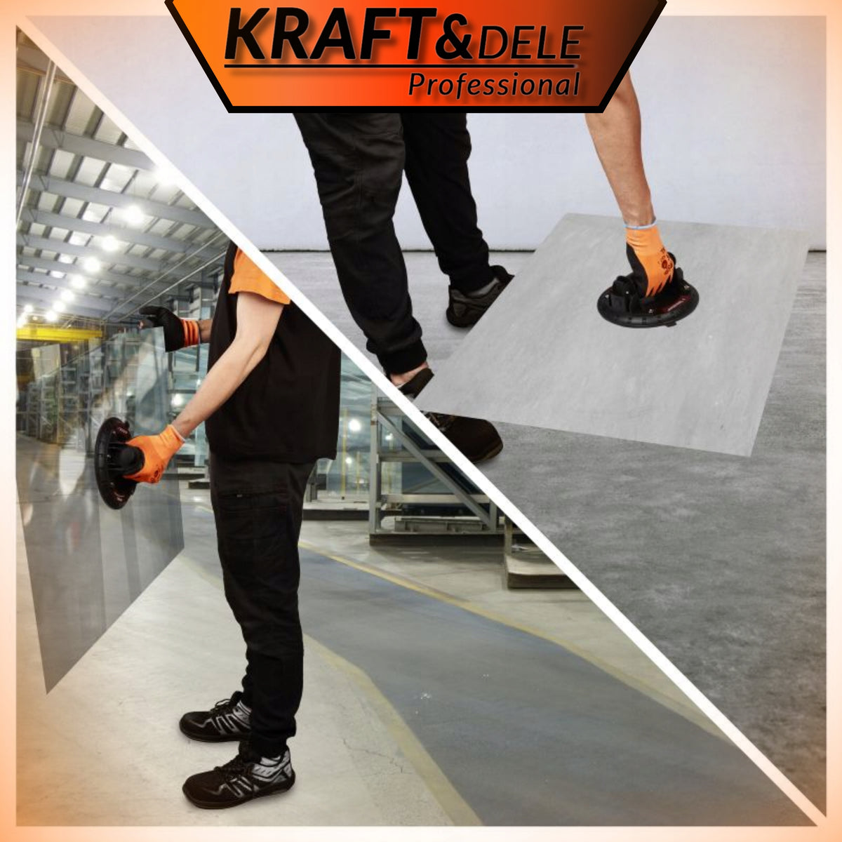 KRAFT&DELE Vaakumiminapp 200 mm / 150 kg KD10790