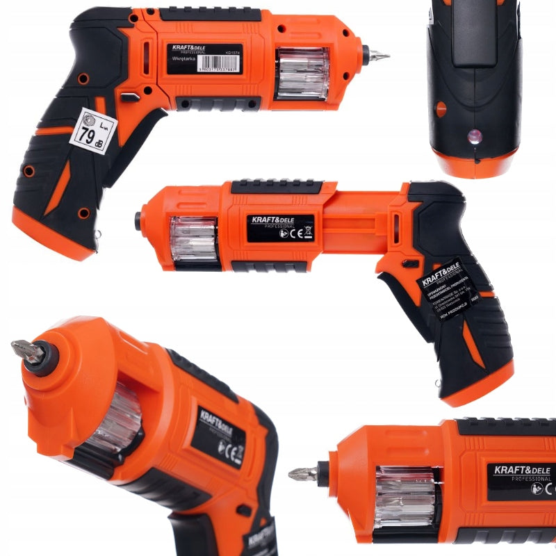 KRAFT&DELE Akutrell LED + bitid 1300 mAh KD1574