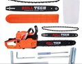BULL TECH 4,9 hj bensiinikettsaag kahe 18-tollise juhtplaadi ja kahe Bull Tec ketiga BT-7006 – pilt 1