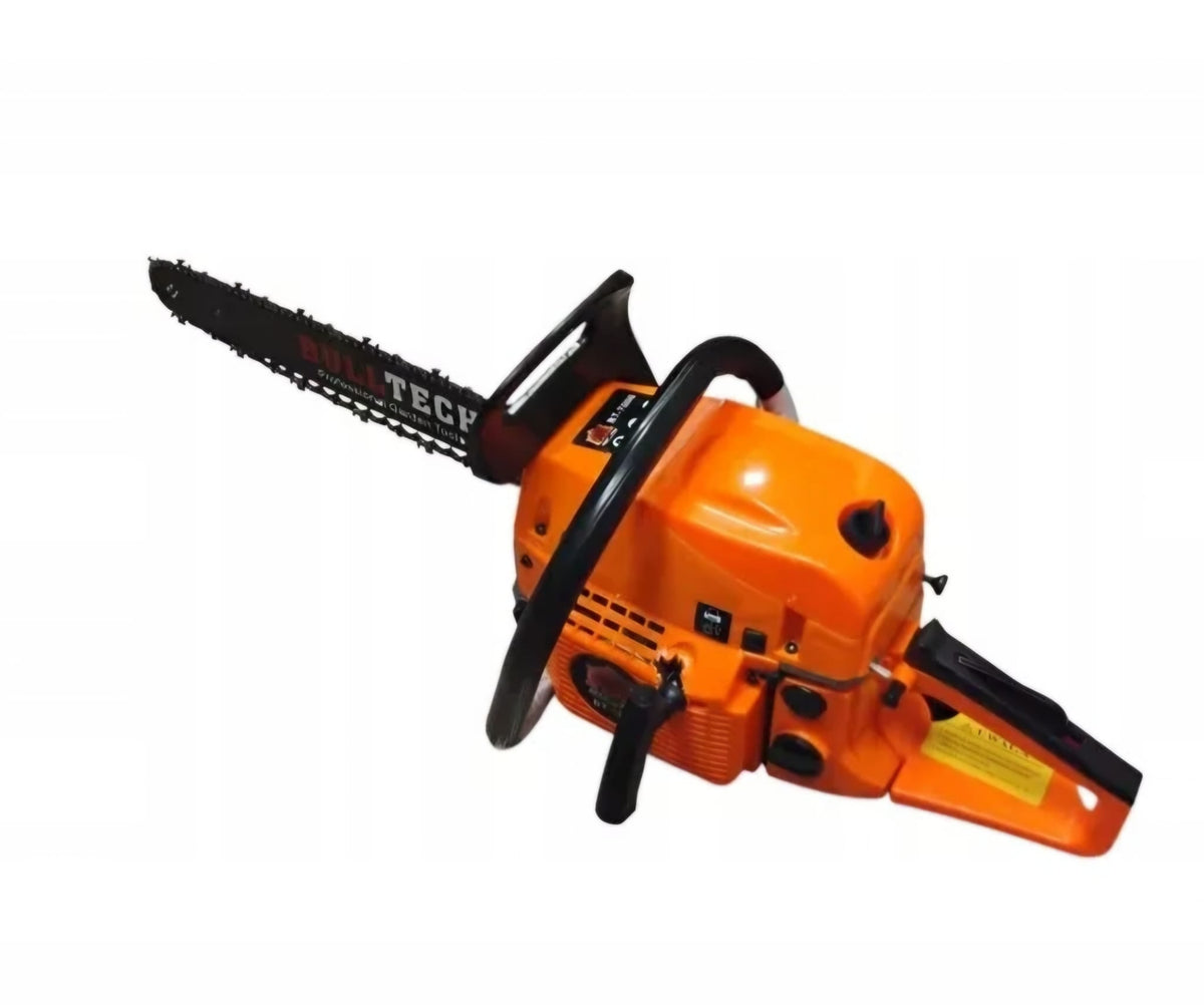 BULL TECH 4,9 hj bensiinikettsaag kahe 18-tollise juhtplaadi ja kahe Bull Tec ketiga BT-7006 – pilt 8