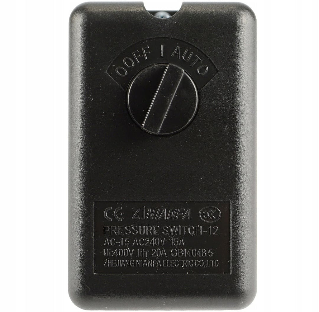 BLACK kompressori rõhulüliti 230 V 15 A M12 10680 – pilt 4