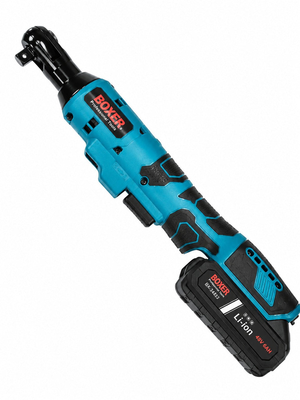 BOXER akuga põrkvõti 3/8″ 90 Nm koos 2 × 48 V 6 Ah akuga, kohvri ja padrunitega BX-3483 – pilt 1