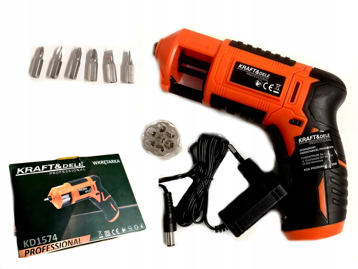 KRAFT&DELE Akutrell LED + bitid 1300 mAh KD1574