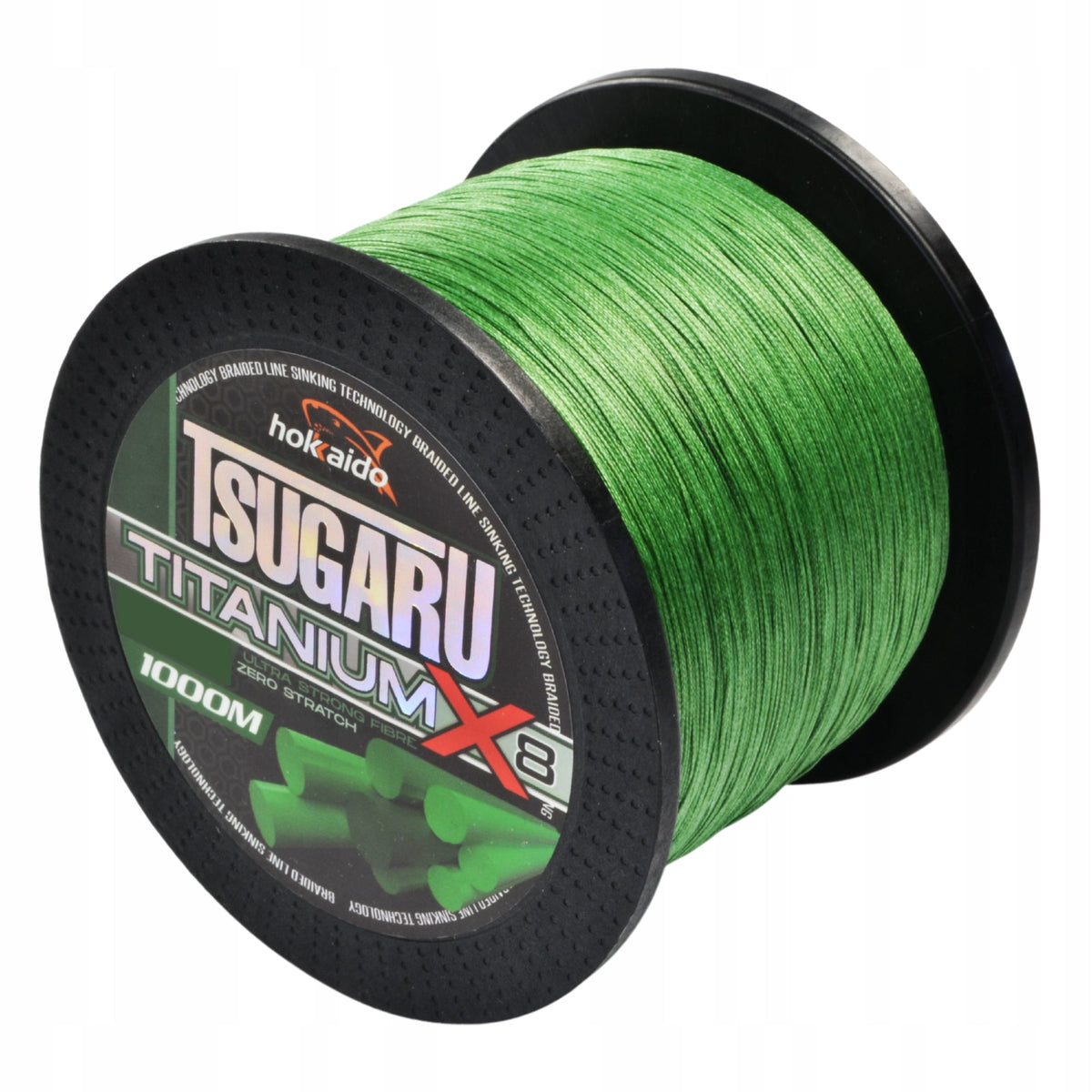 TITANUM X8 Hokkaido punutud kalastusnöör 0,16 mm 22,8 kg 1000 m W21020-16 – pilt 5
