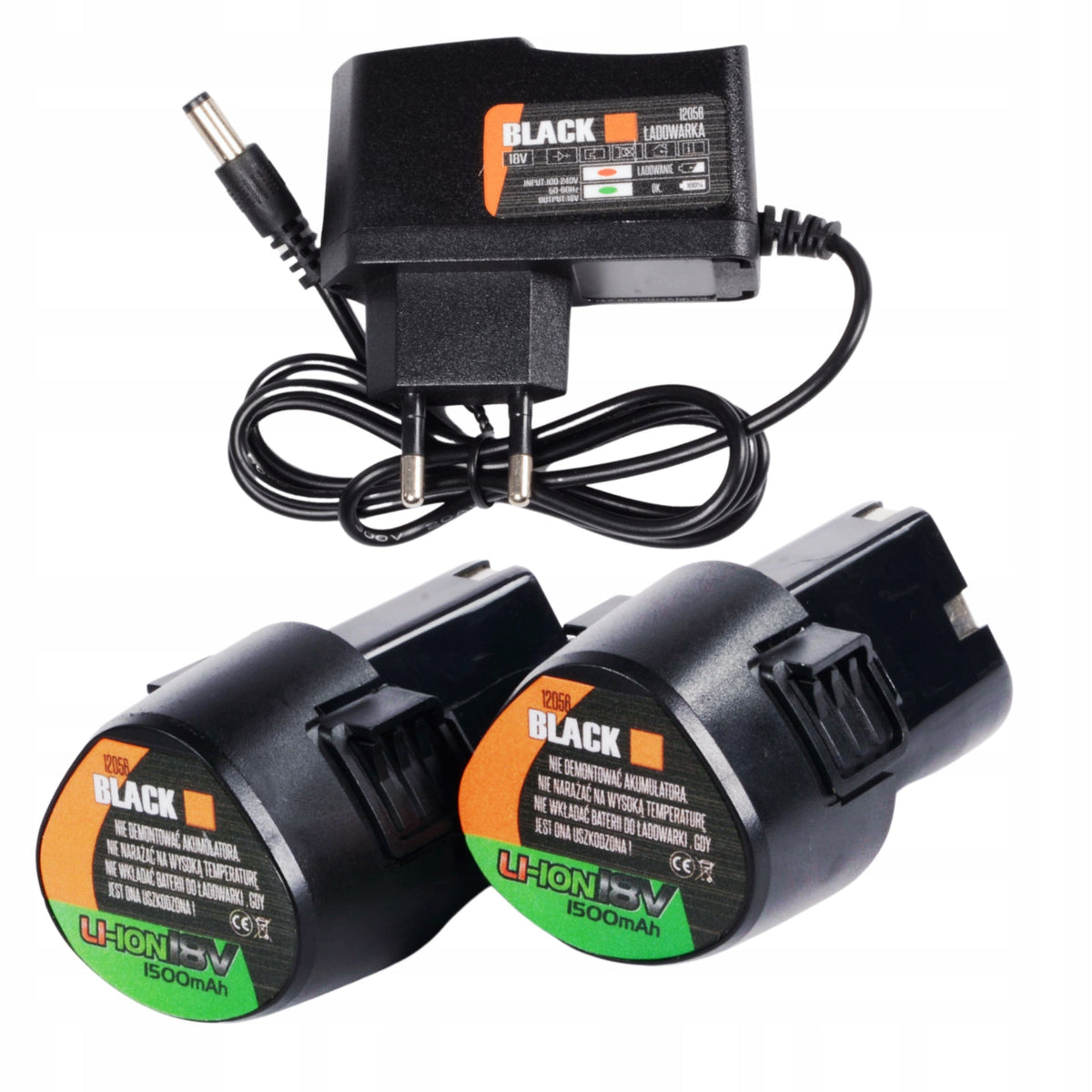 BLACKTOOLS juhtmeta kruvikeeraja 18 V kahe 1500 mAh akuga 12056-N – pilt 4
