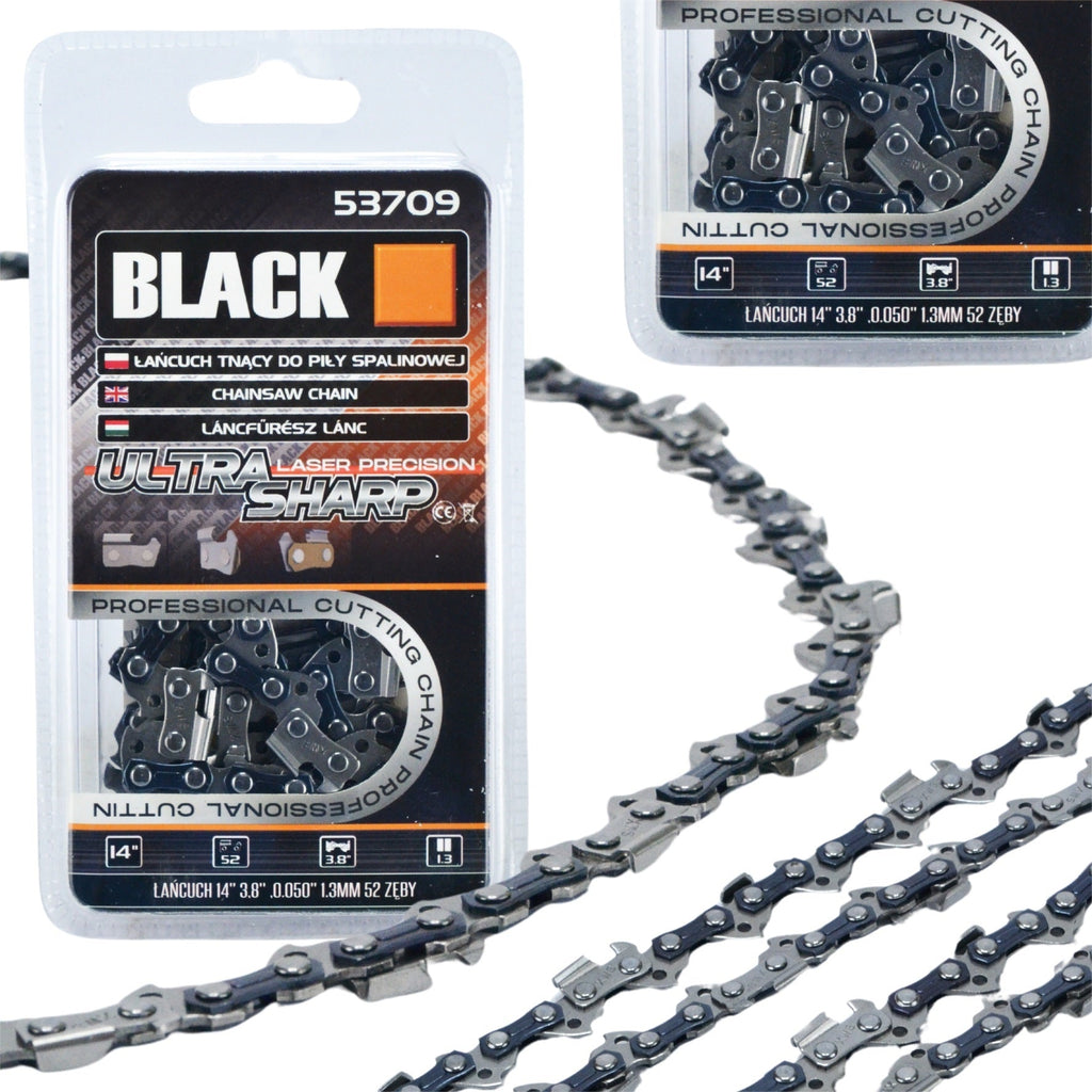 BLACK kettsae kett 35 cm (14″), 52 veolüli, 3/8″ samm, 1,3 mm, Partneri ja Blacki kettsaagidele 53709 – pilt 1