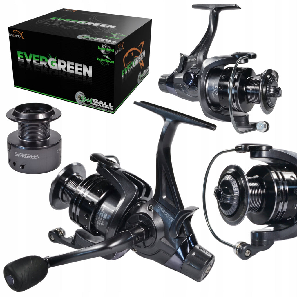 HOKKAIDO EVERGREEN 6000 vabajooksuga õngerull, 9+1 kuullaagrit W10099 – pilt 1