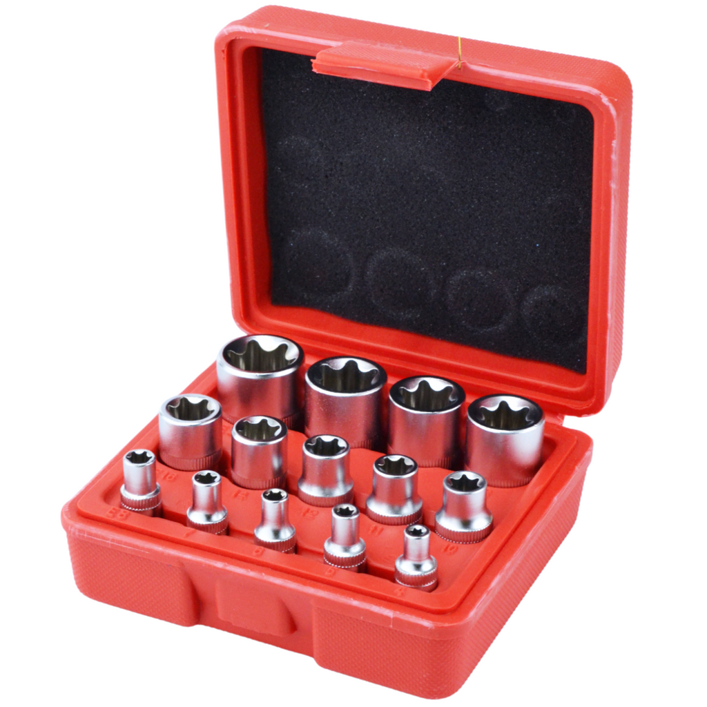 14-osaline E-Torx padrunite komplekt E4–E24 30335 – pilt 3