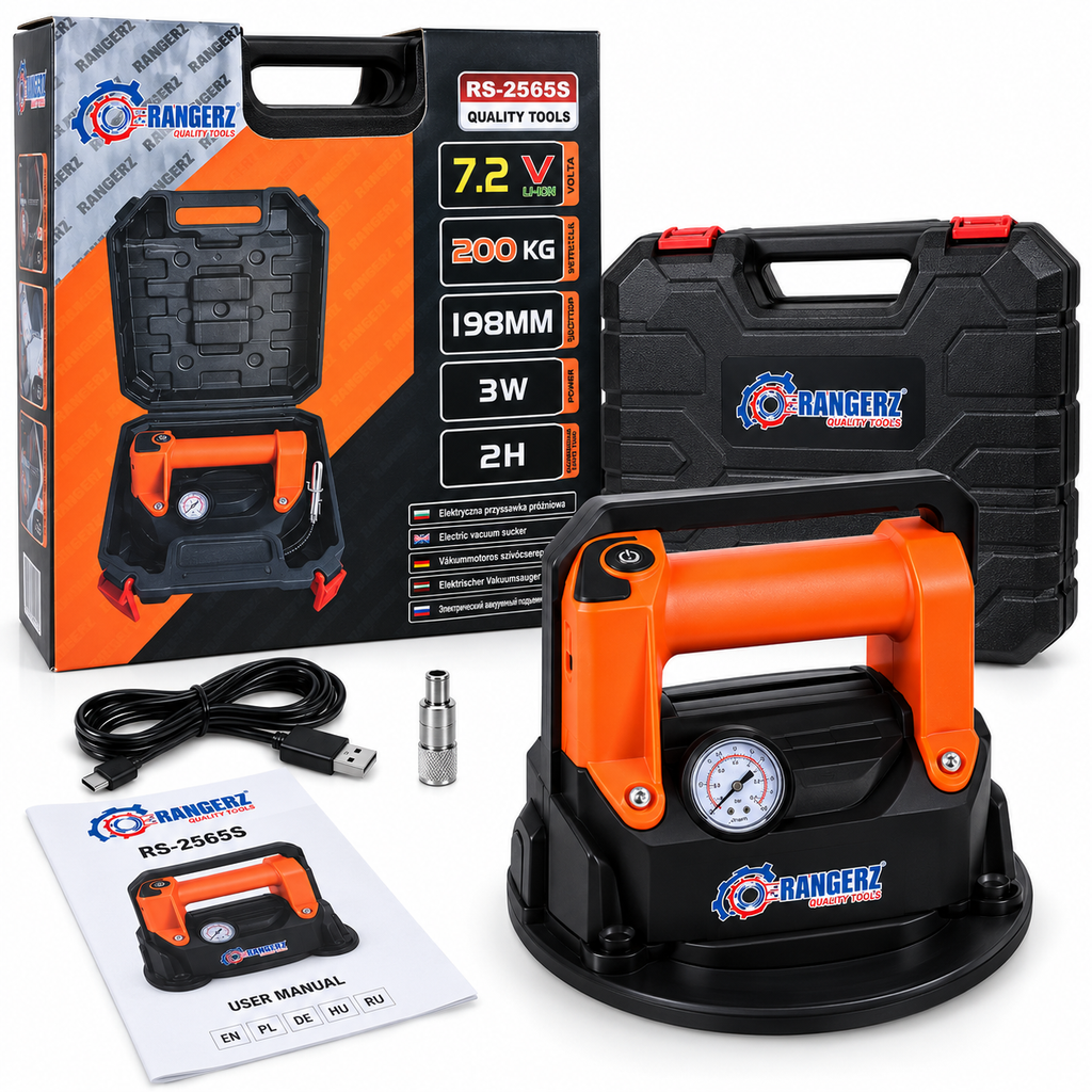 RANGERZ juhtmeta elektriline vaakumtõstuk 200 kg 7,2 V 198 mm RS-2565S – pilt 1