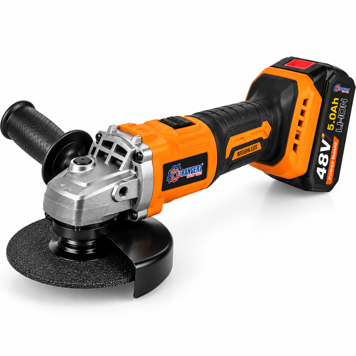 RANGERZ 4-ühes harjavaba juhtmeta elektritööriistakomplekt 48 V 5,0 Ah 2 akuga RS-5018M – pilt 5