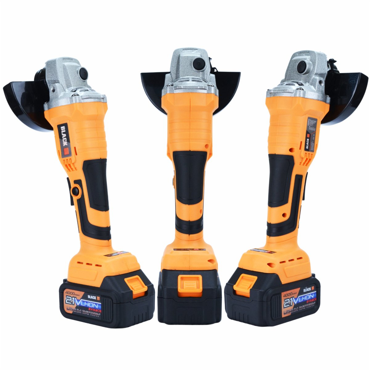 21 V akuga nurklihvija 125 mm kettaga ja kahe 4 Ah akuga 42559 – pilt 6