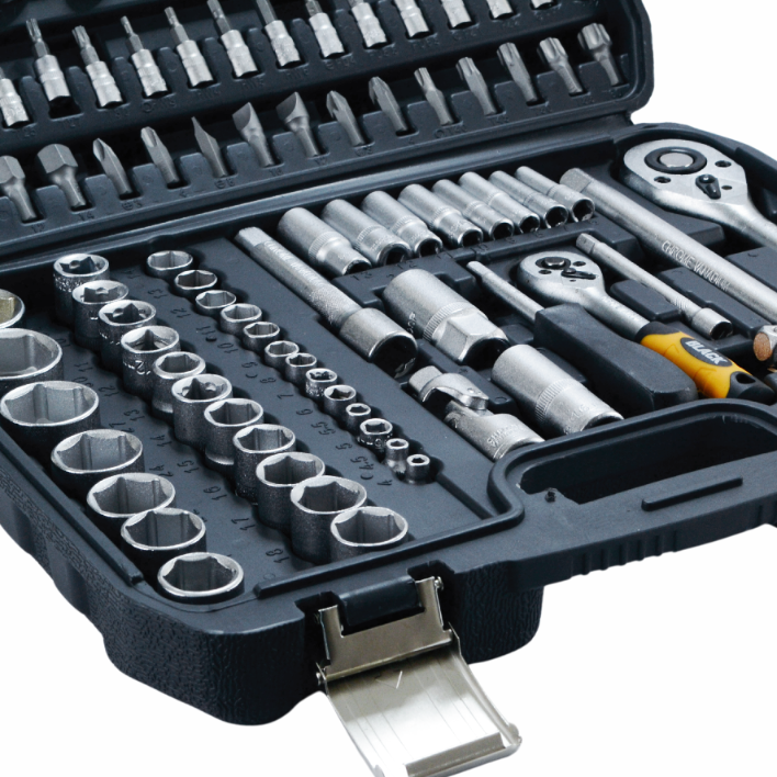 BLACK 108-osaline padrunvõtmete komplekt 10412 – pilt 2