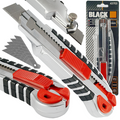 Metallist tapeedinuga terasalvega, 18 mm murdtera ja 5 varuteraga 43703 – pilt 1
