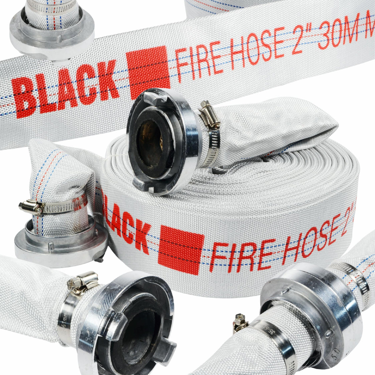2″ / 56 mm, 20 m tuletõrjevoolik kiirliitmikega 48055 – pilt 1